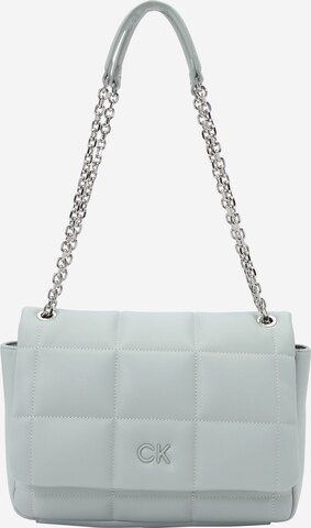 Calvin Klein Schultertasche in Grau: predná strana