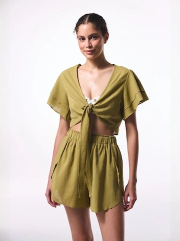 Penti - Blusa body 'Bodys' em verde