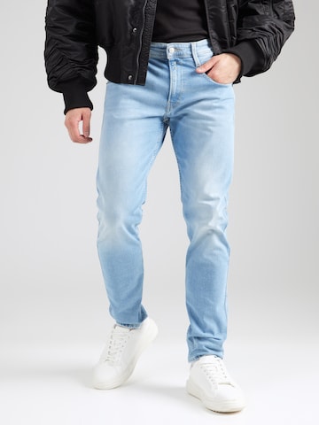 REPLAY Slimfit Jeans 'Anbass' in Blauw: voorkant