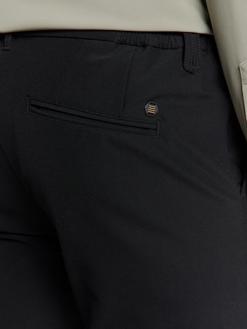 No Excess Regular Chino 'Sedoc' in Zwart
