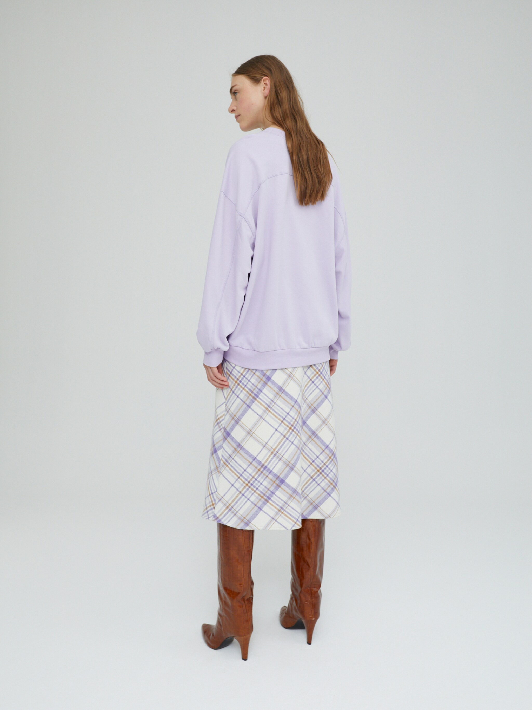 EDITED Producten Sweatshirt 'Lana' Lila