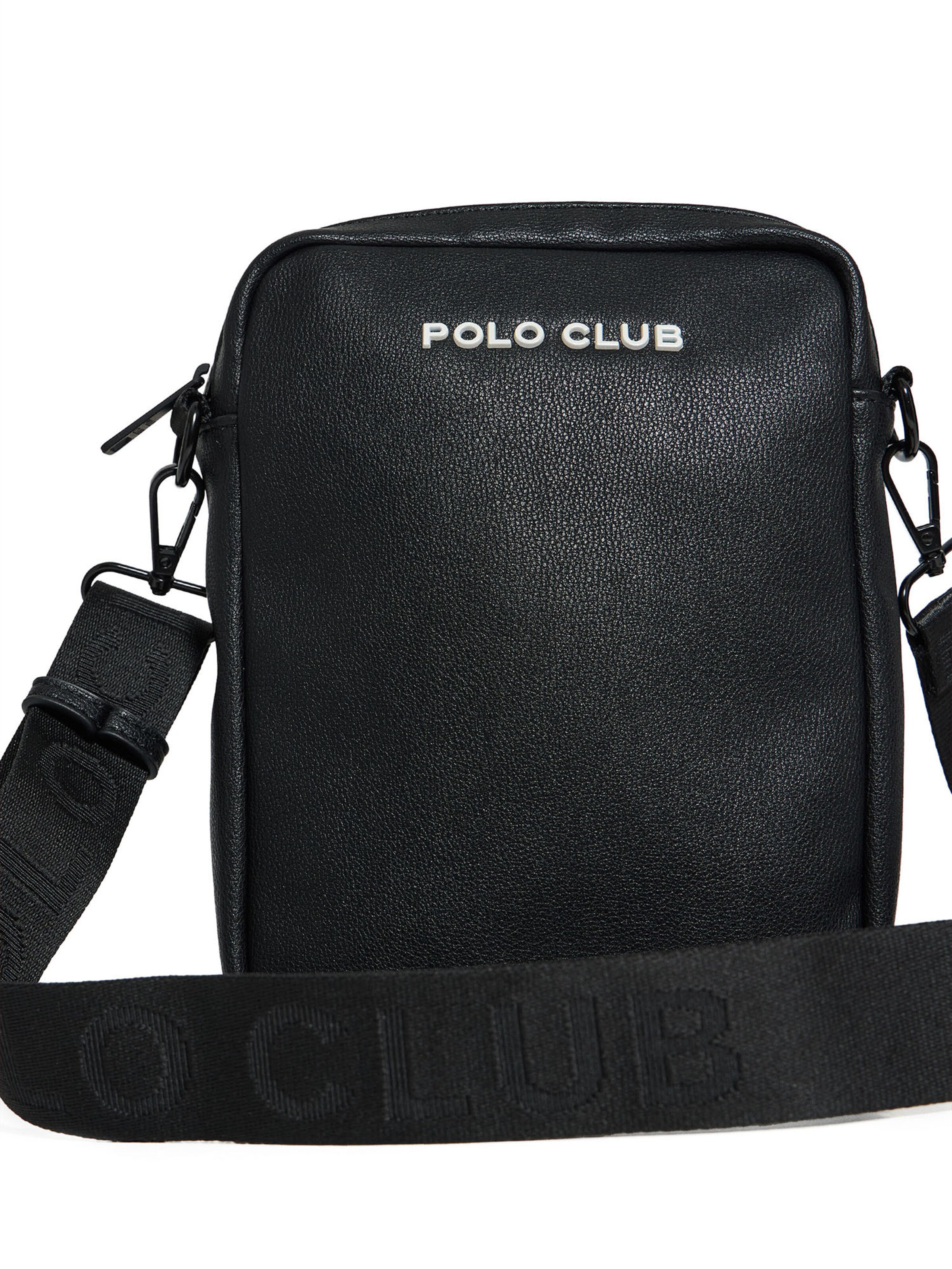 Polo Club Handbag in Black