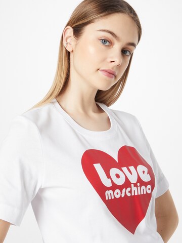 Love Moschino Paita värissä valkoinen