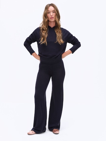 The Set - Traje para estar en casa en azul: frente