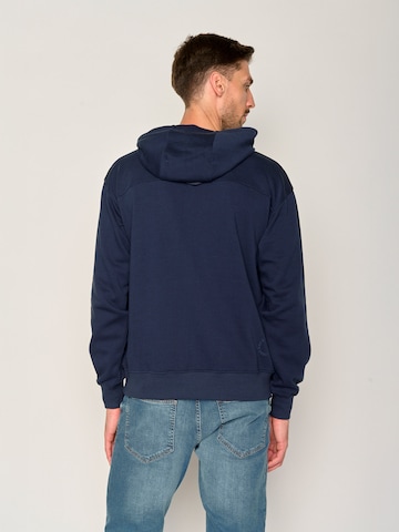 GREENBOMB Sweatshirt 'Bike Jack Simple' in Blauw