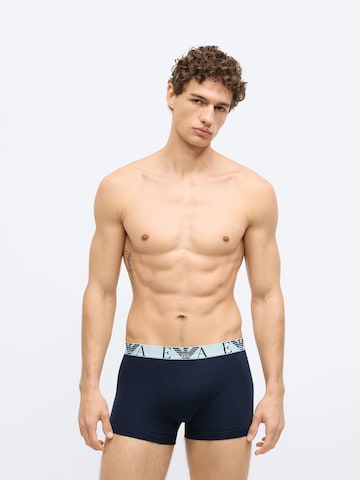 Emporio Armani Boxerky - Modrá: predná strana