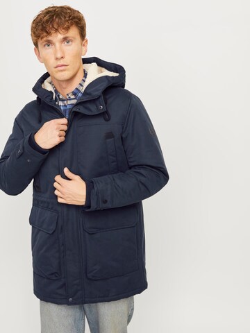 JACK & JONES Parka 'JJEPolar' in Blau