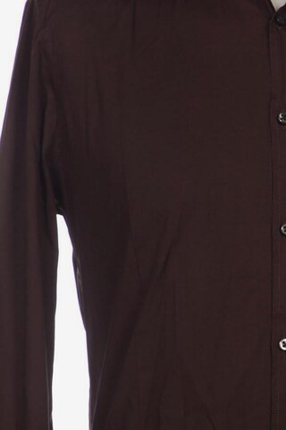 CINQUE Button Up Shirt in M in Brown