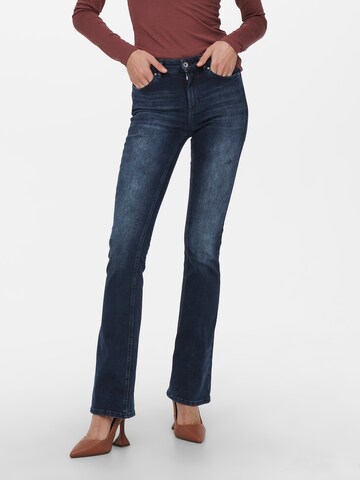 ONLY Flared Jeans 'Blush' in Blauw: voorkant