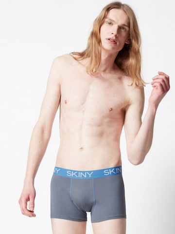 Skiny Regular Boxershorts in Grijs: voorkant