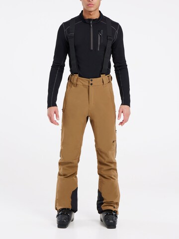 Regular Pantalon de sport 'HOLLOW' PROTEST en marron