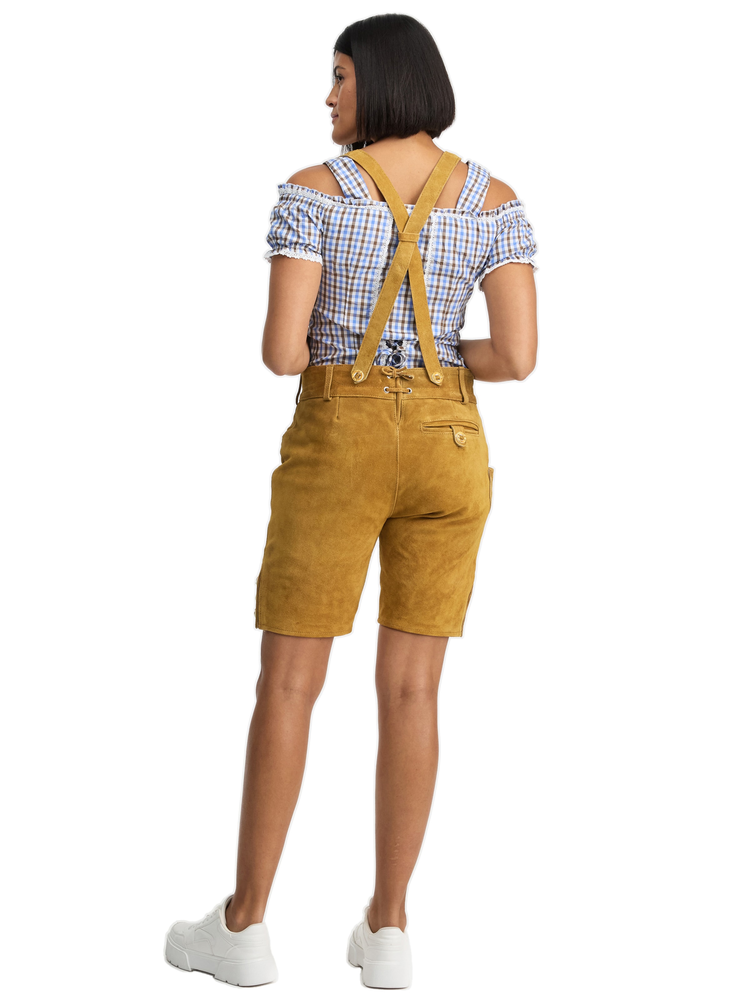 Steigenhöfer Regular Traditional Pants 'Annika' in Brown