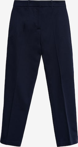 ARMEDANGELS Regular Pleat-Front Pants 'WARMAAR' in Blue: front