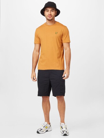 oranžinė Lyle & Scott Marškinėliai