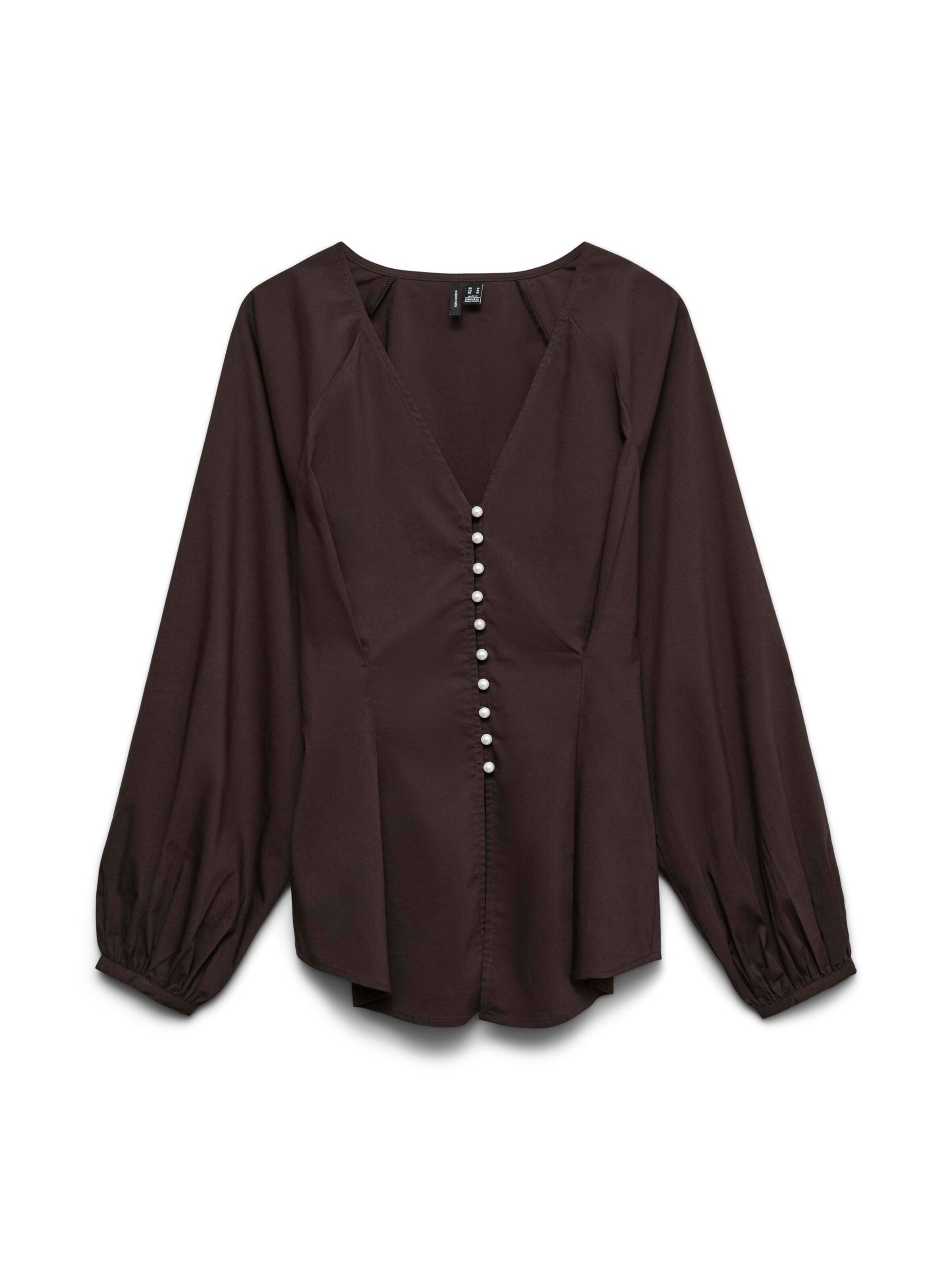 VERO MODA Blouse 'IDA' in de kleur Bruin, Productweergave