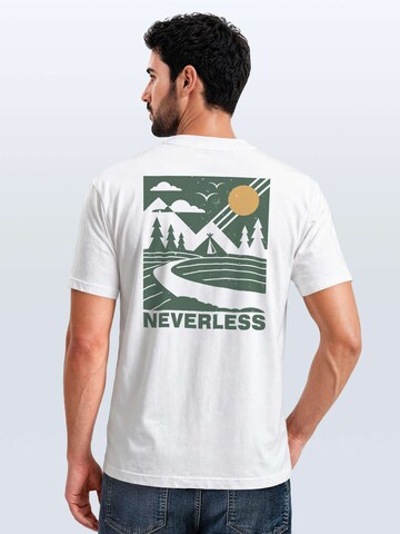 Neverless Shirt 'Neverless'‌‌‌‌‌‌‌ in Weiß