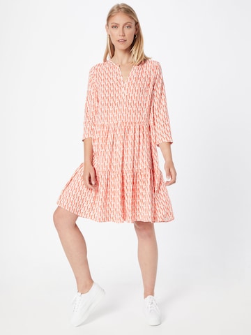 COMMA Shirt Dress in Orange