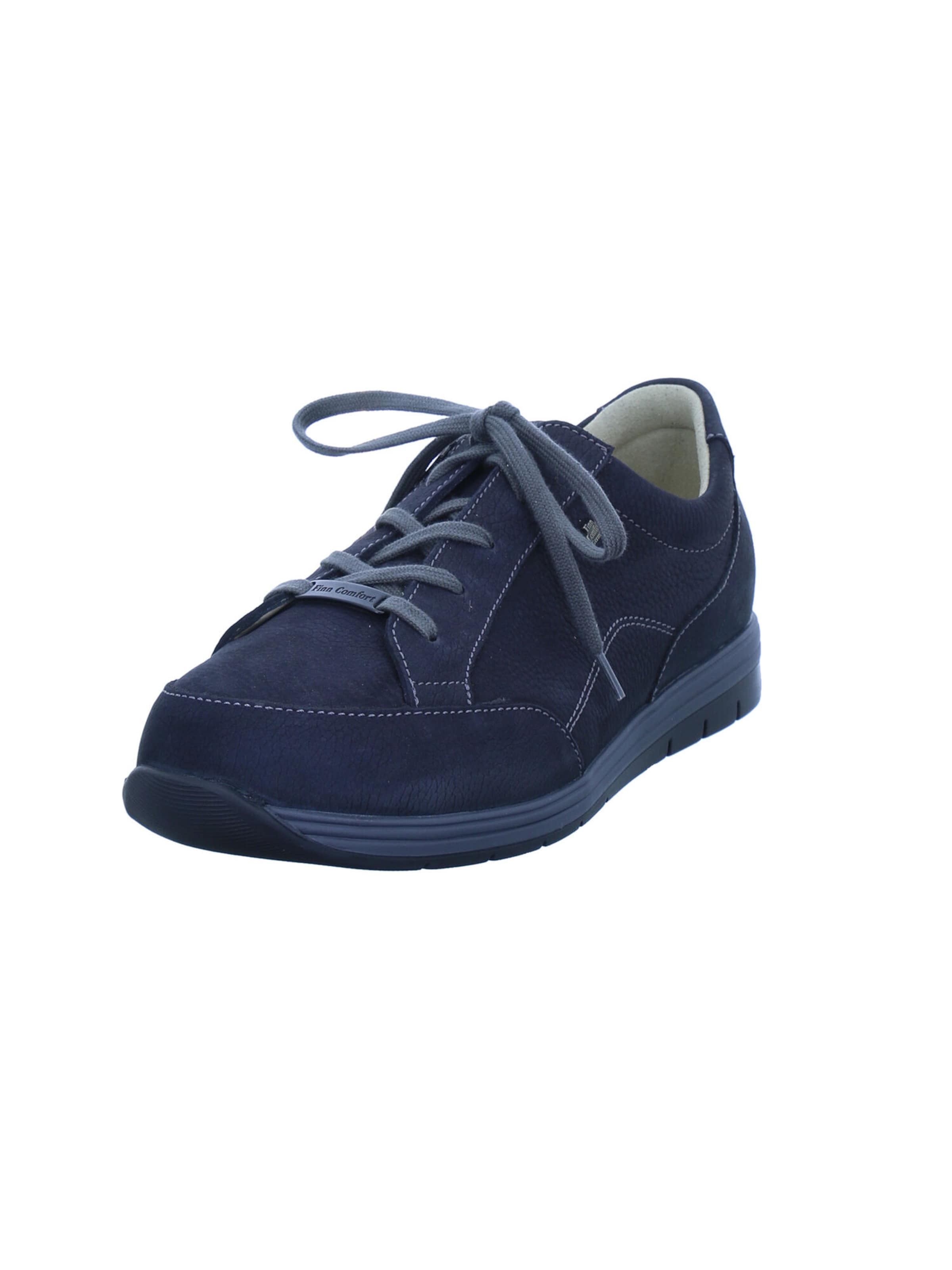Finn Comfort Athletic lace-up shoe 'Osorno' in Blue: front
