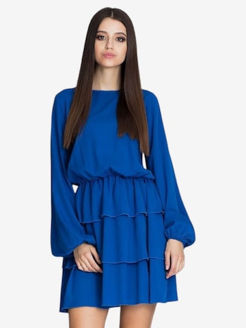 amorubi.com Dress in Blue: front