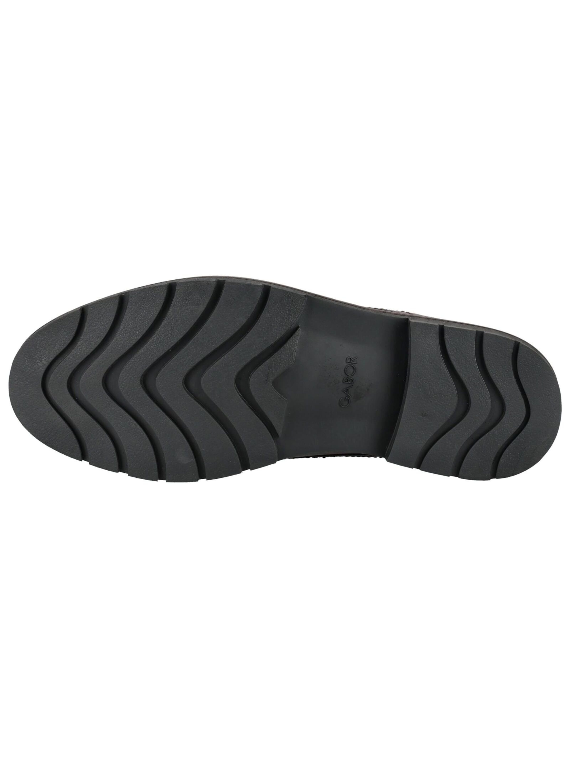 Chaussure à lacets GABOR en marron : en bas