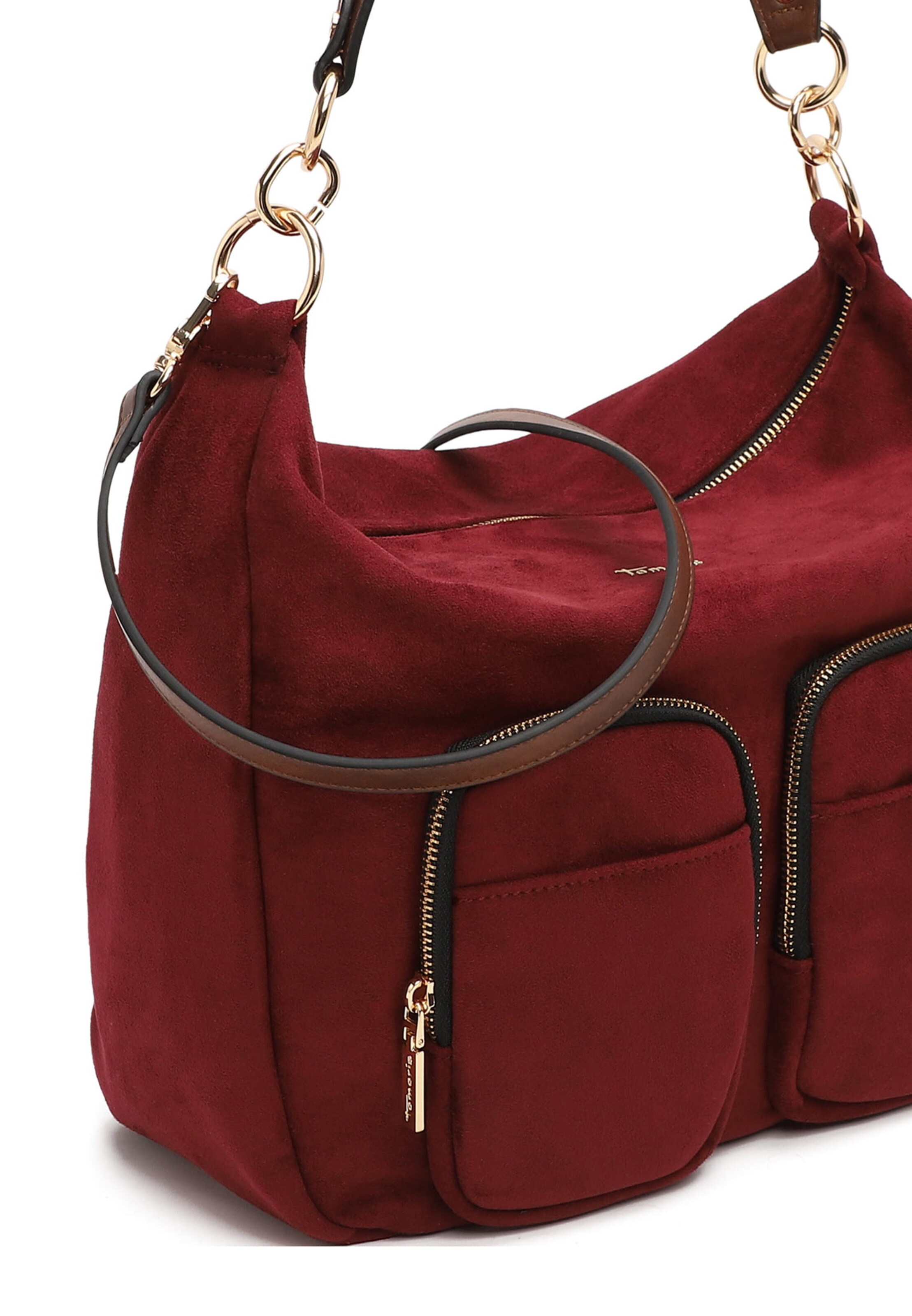 Borsa a sacco di Tamaris in rosso