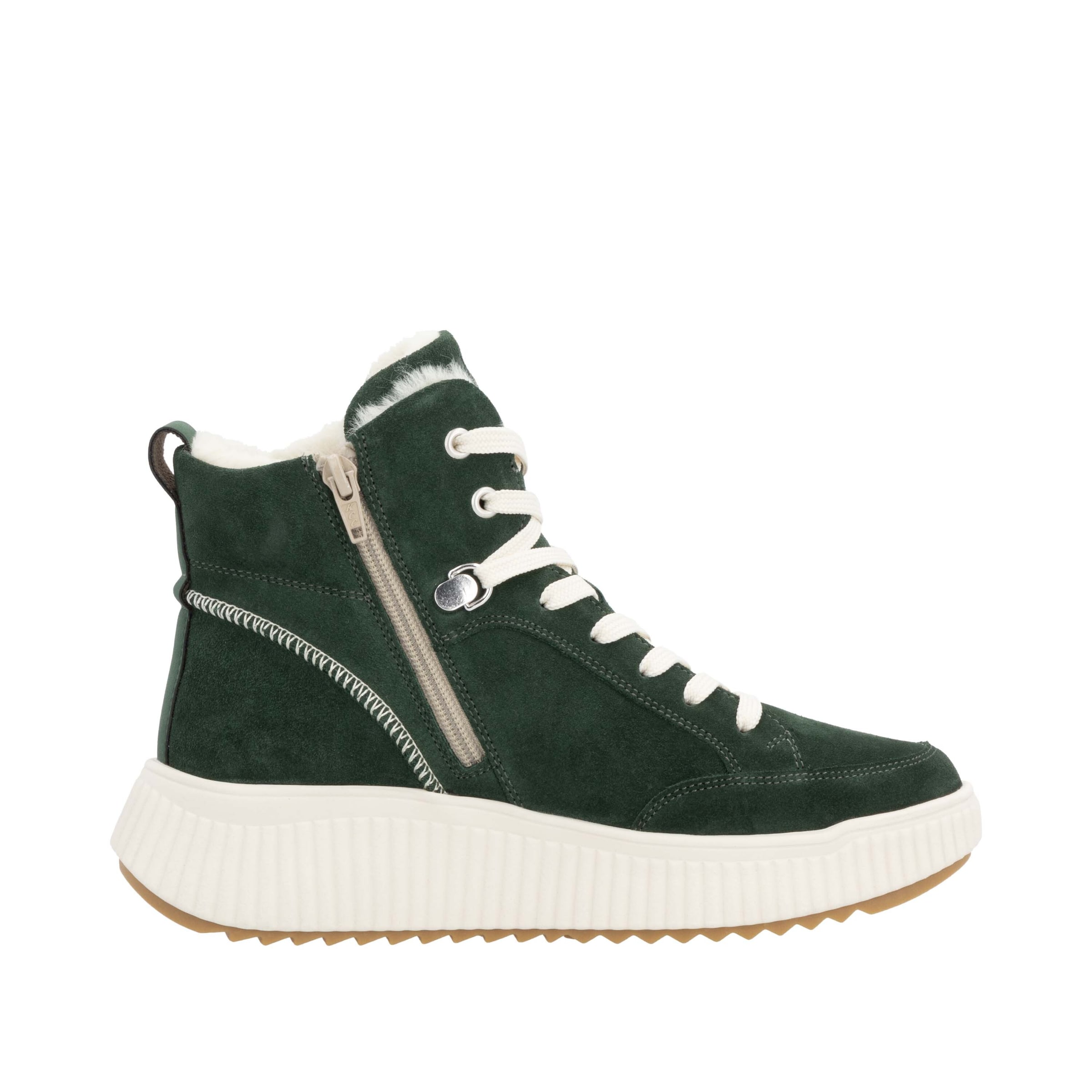 Bottines à lacets 'W1771' Rieker en vert