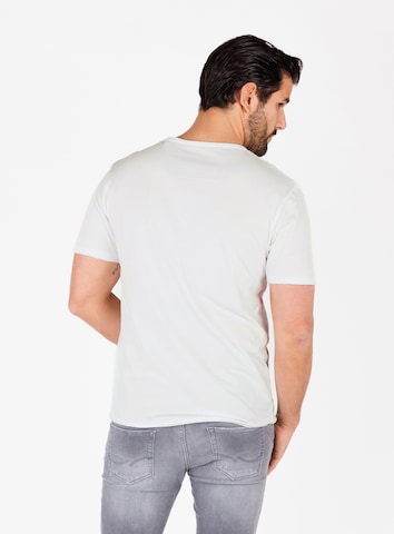 T-Shirt Key Largo en blanc