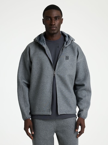 Veste de survêtement ' Deon PRO ' CHASIN' en gris