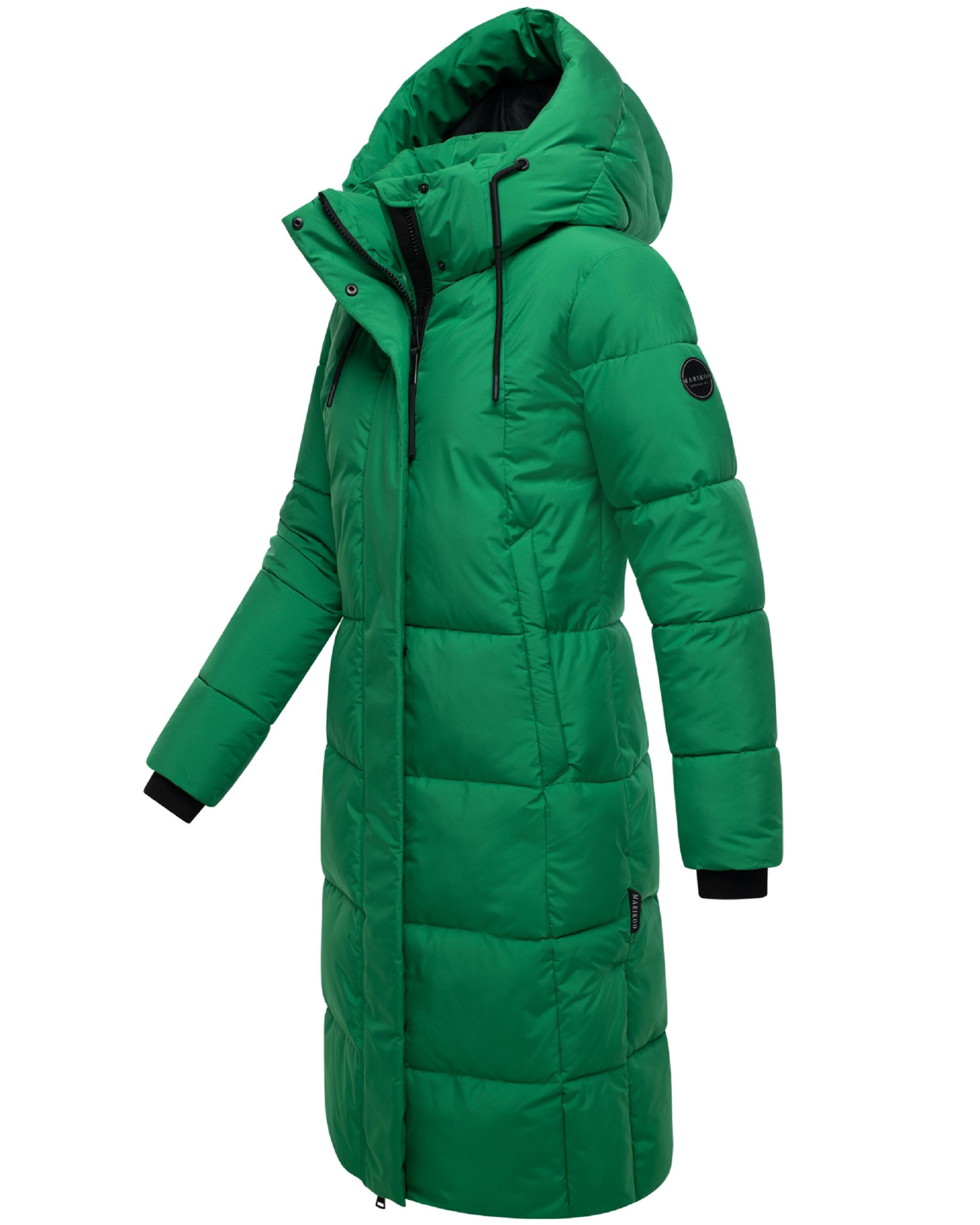 MARIKOO Winter Coat 'Chumanii XVI' in Green