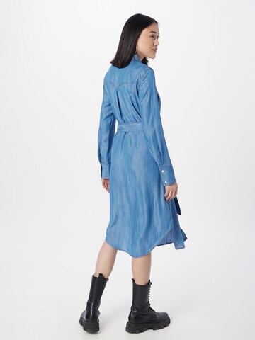 Rochie tip bluză de la ESPRIT pe albastru