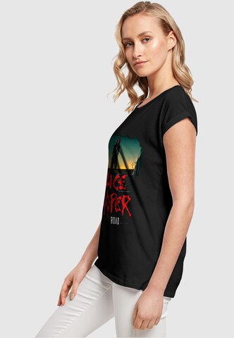 Merchcode Shirt 'Alice Cooper - Back Road' in Black