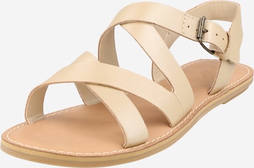 TOMS Sandals 'SICILY' in Beige: front