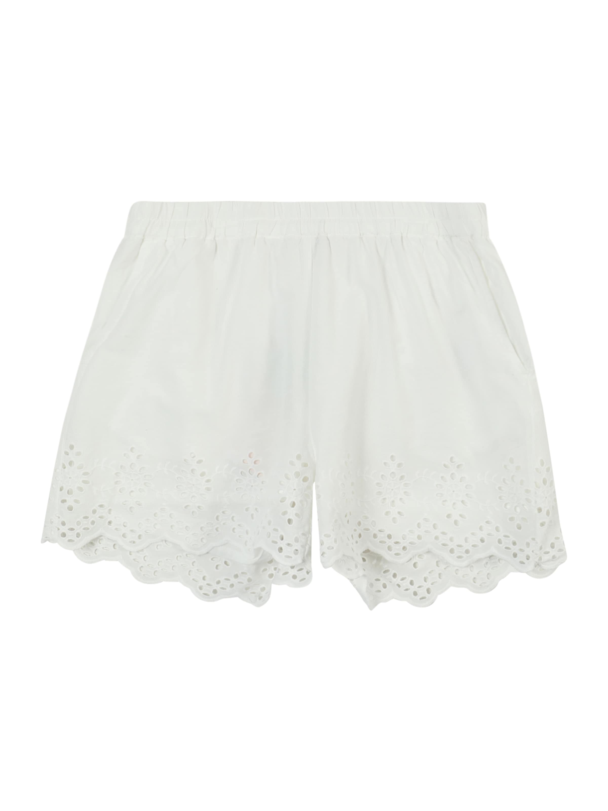 Regular Pantaloni 'KOGLou' de la ONLY GIRLS pe alb: față