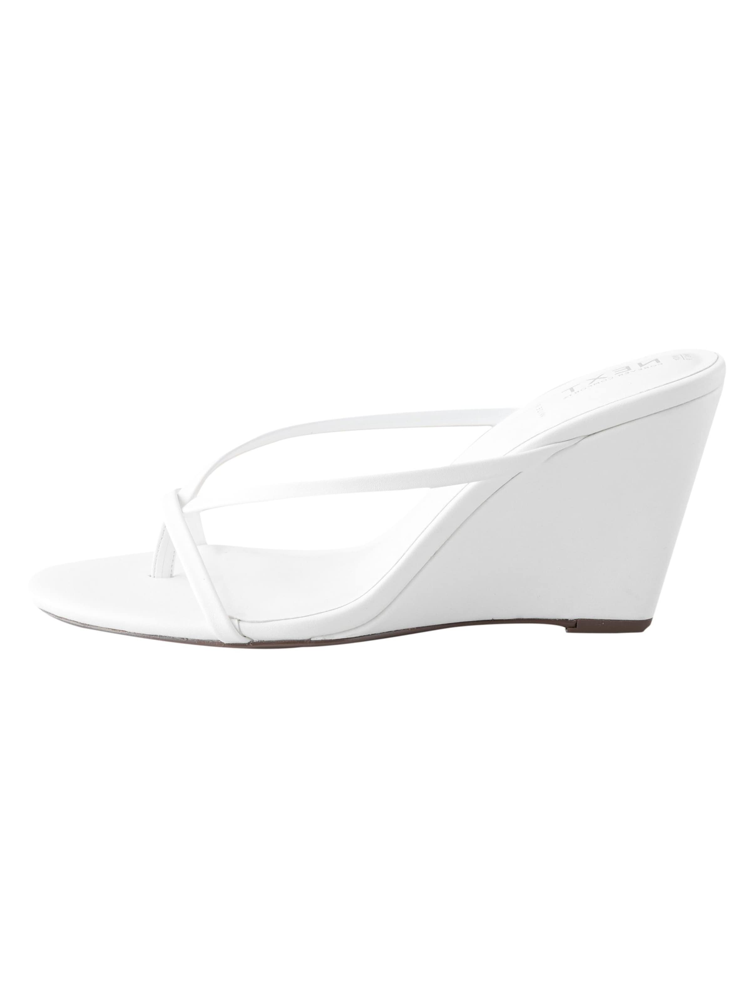 Next Босоножки через палец 'Forever Comfort' в Белый: спереди