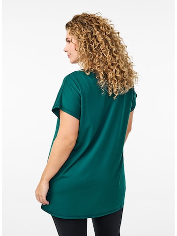 Active by Zizzi Shirt 'Abasic' in Groen