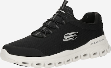 SKECHERS Slip-Ons 'Glide-Step' in Black: front