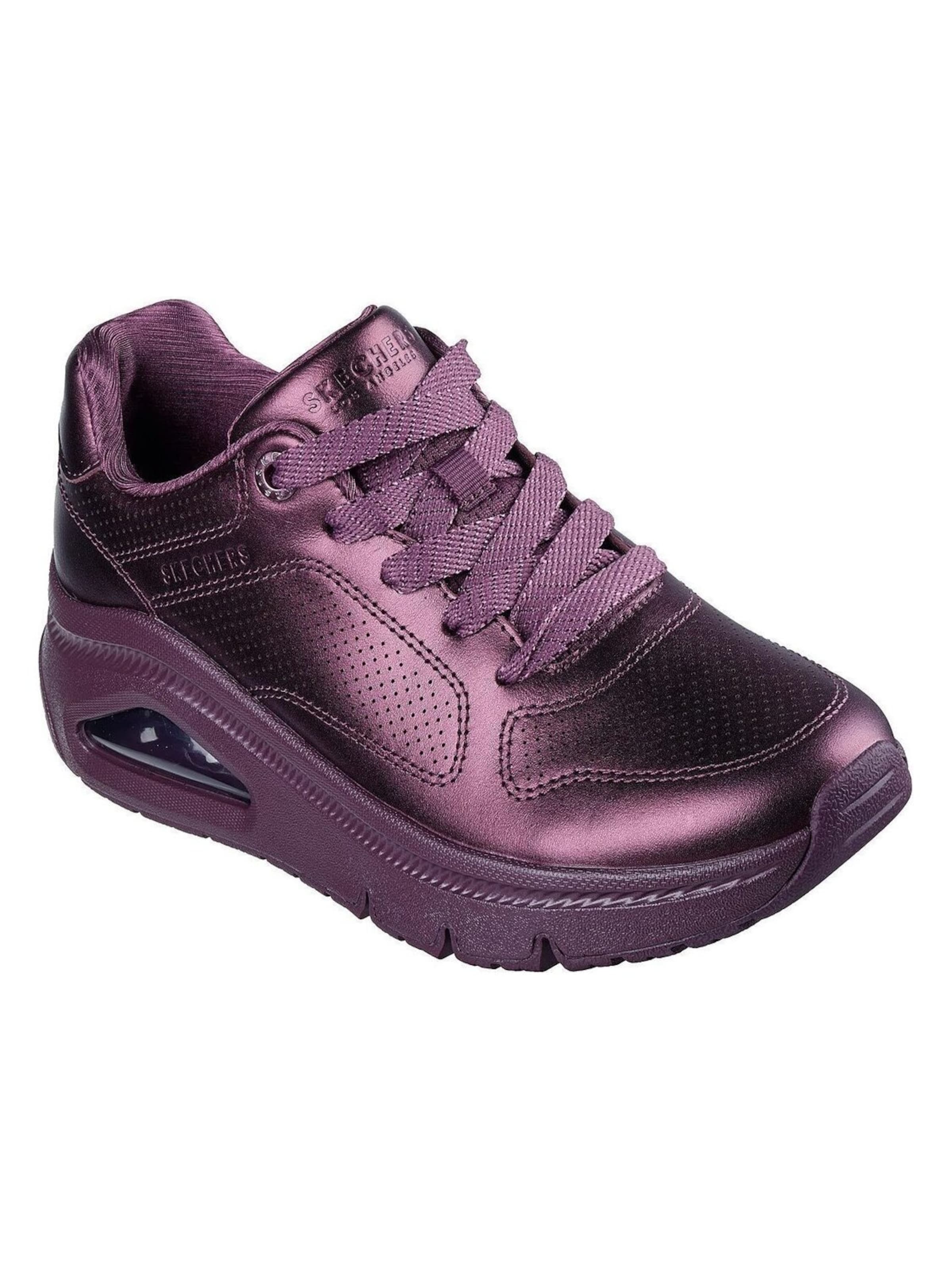 SKECHERS Sportschuh 'Skechers Uno Icon - Lustrous Air'‌‌ in Lila: Vorderseite