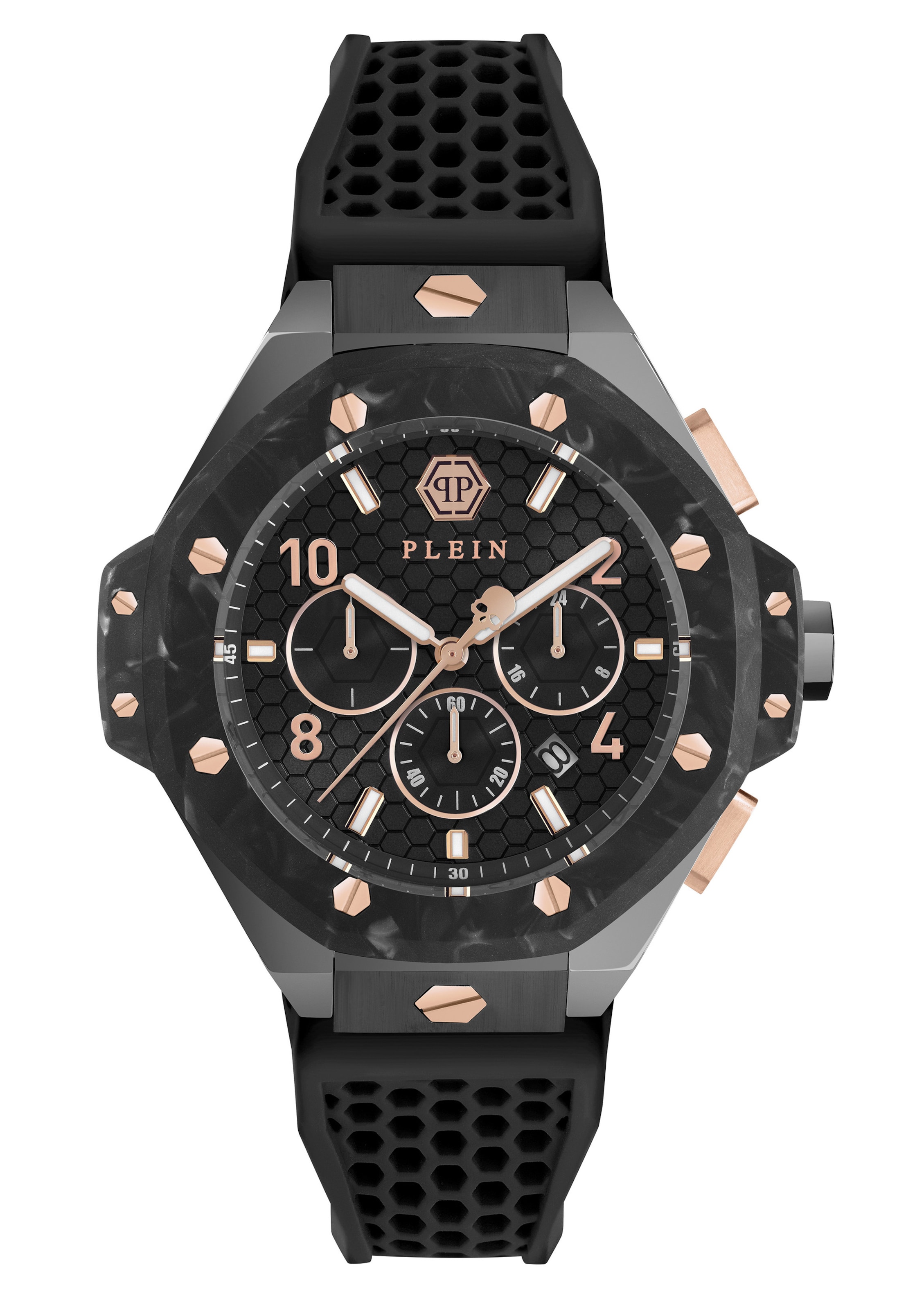 Montre à affichage analogique Philipp Plein Watches en noir : devant