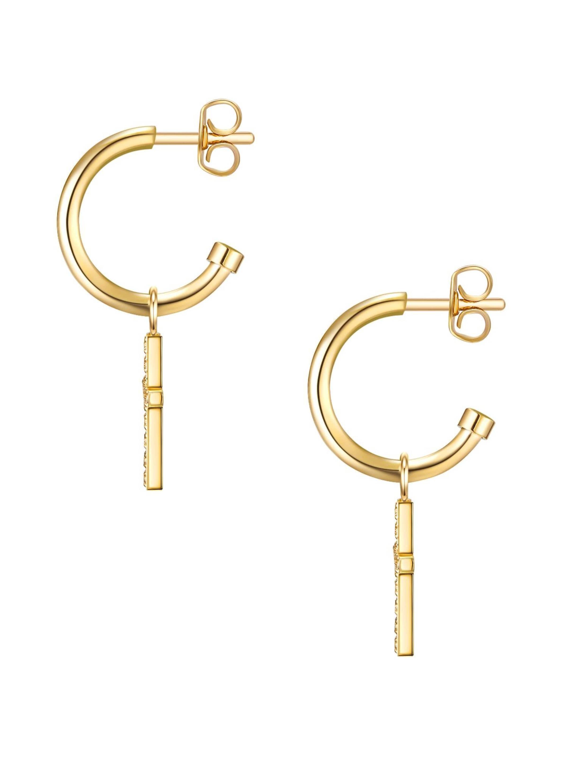 Eastside Earrings in Gold