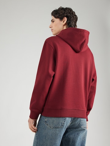 Calvin Klein Jeans - Sudadera en rojo: atrás