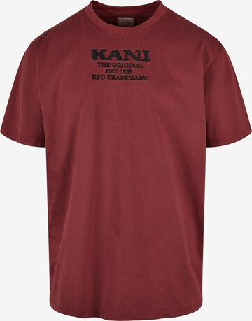 Karl Kani Μπλουζάκι σε κόκκινο: μπροστά