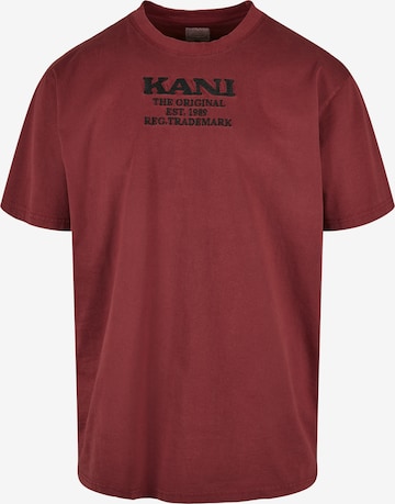 Maglietta di Karl Kani in rosso: frontale