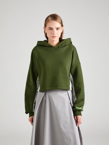 The Jogg Concept Sweatshirt 'RAFINE' in Grün: Vorderseite