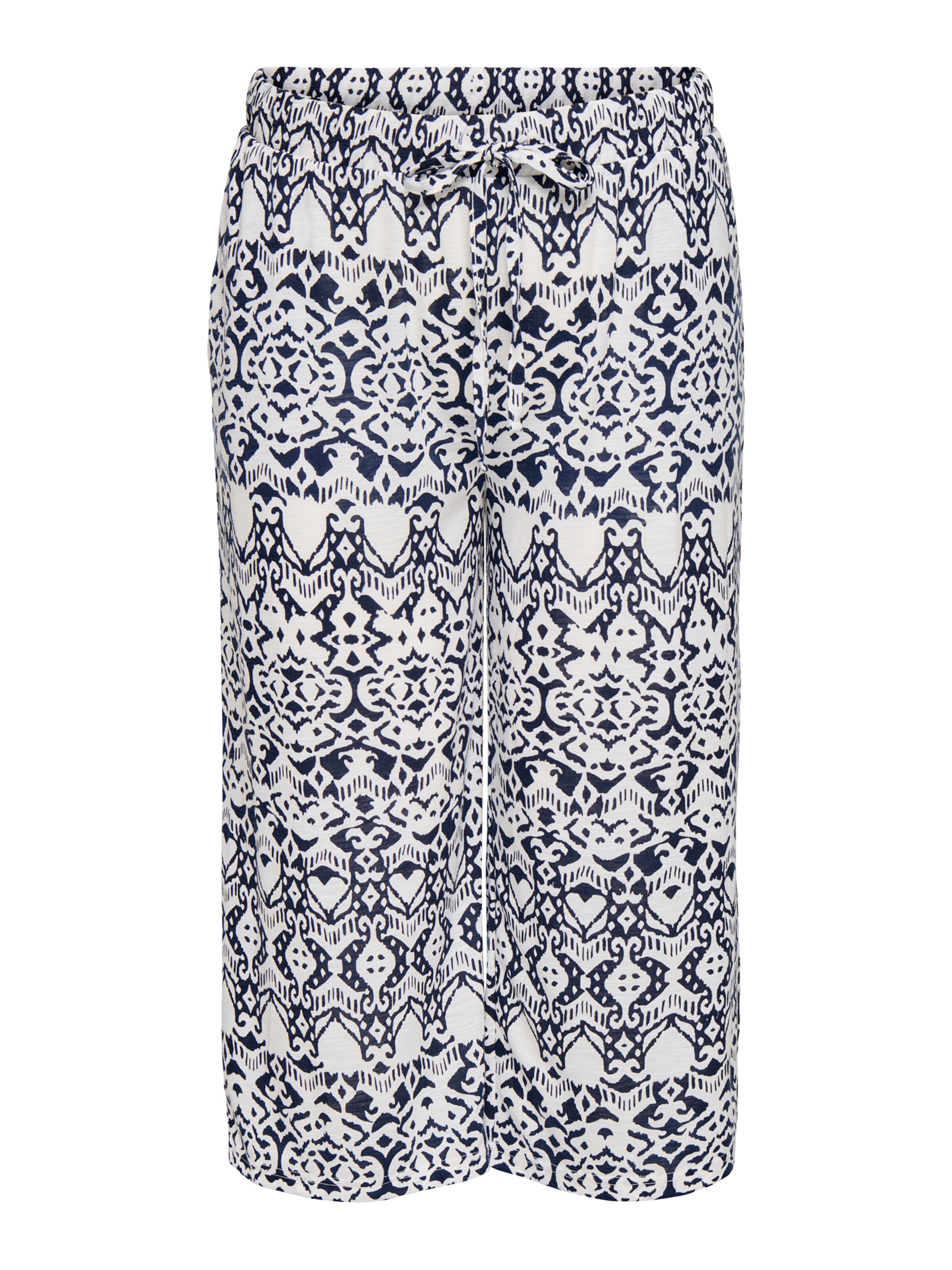 ONLY Carmakoma Loosefit Kalhoty 'CARABIGAIL' – modrá: přední strana