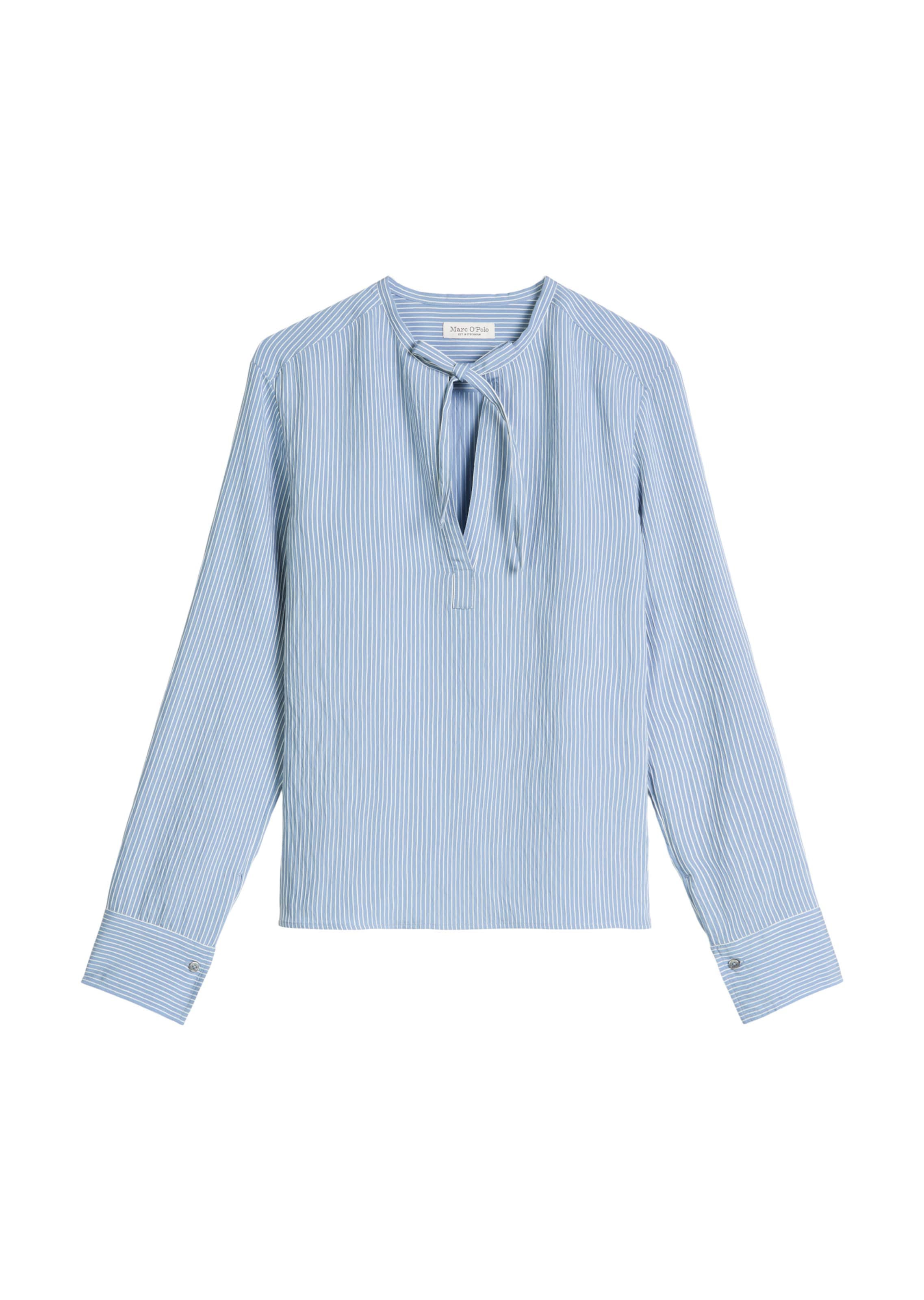 Marc O'Polo Bluse in Blau: Vorderseite