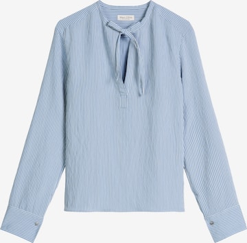 Marc O'Polo Bluse in Blau: Vorderseite