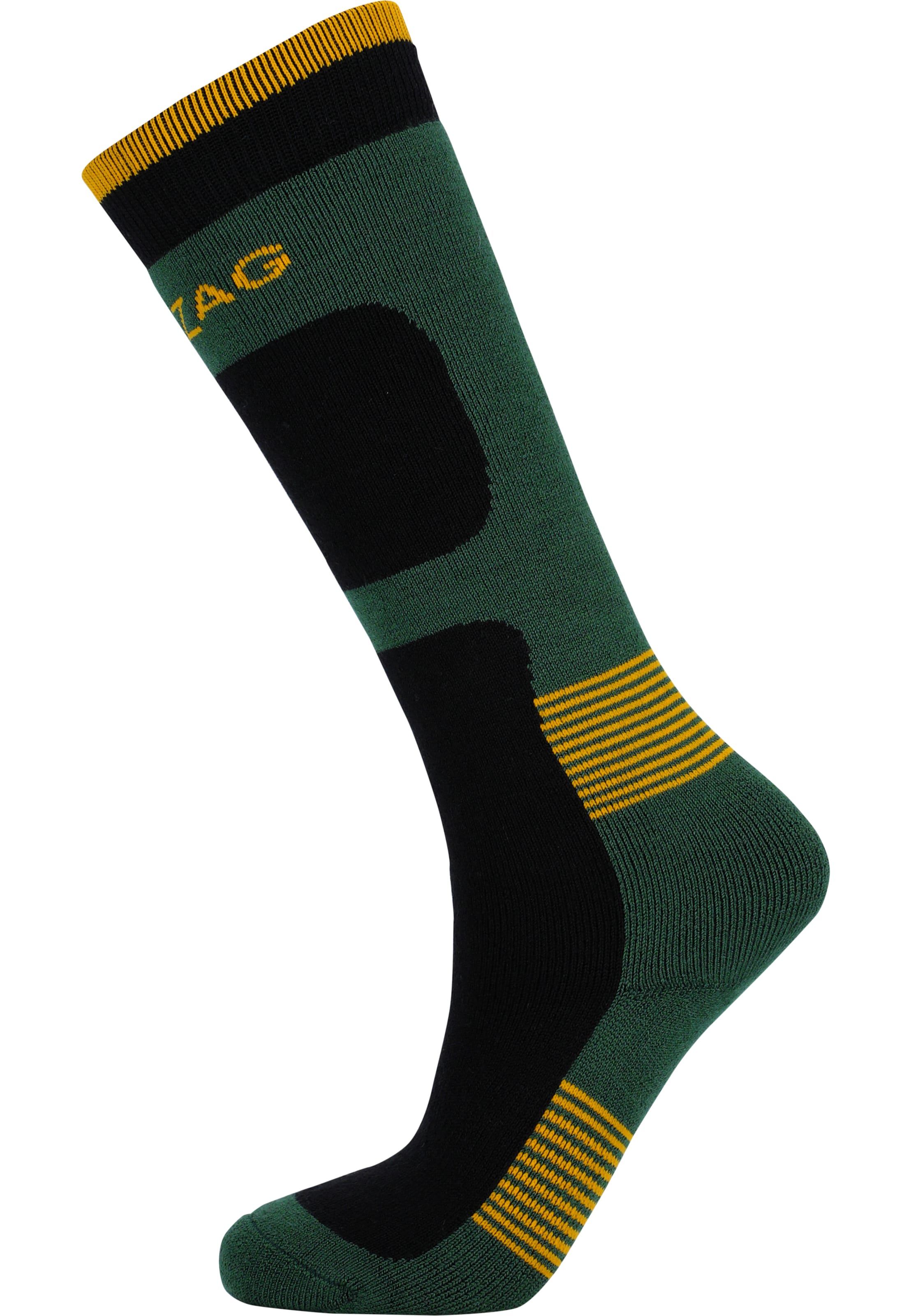 ZigZag Sportsokken &#x27;Tippy&#x27; in Groen: voorkant