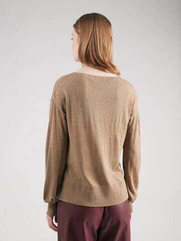 JDY Sweater 'JDYBENTE' in Brown