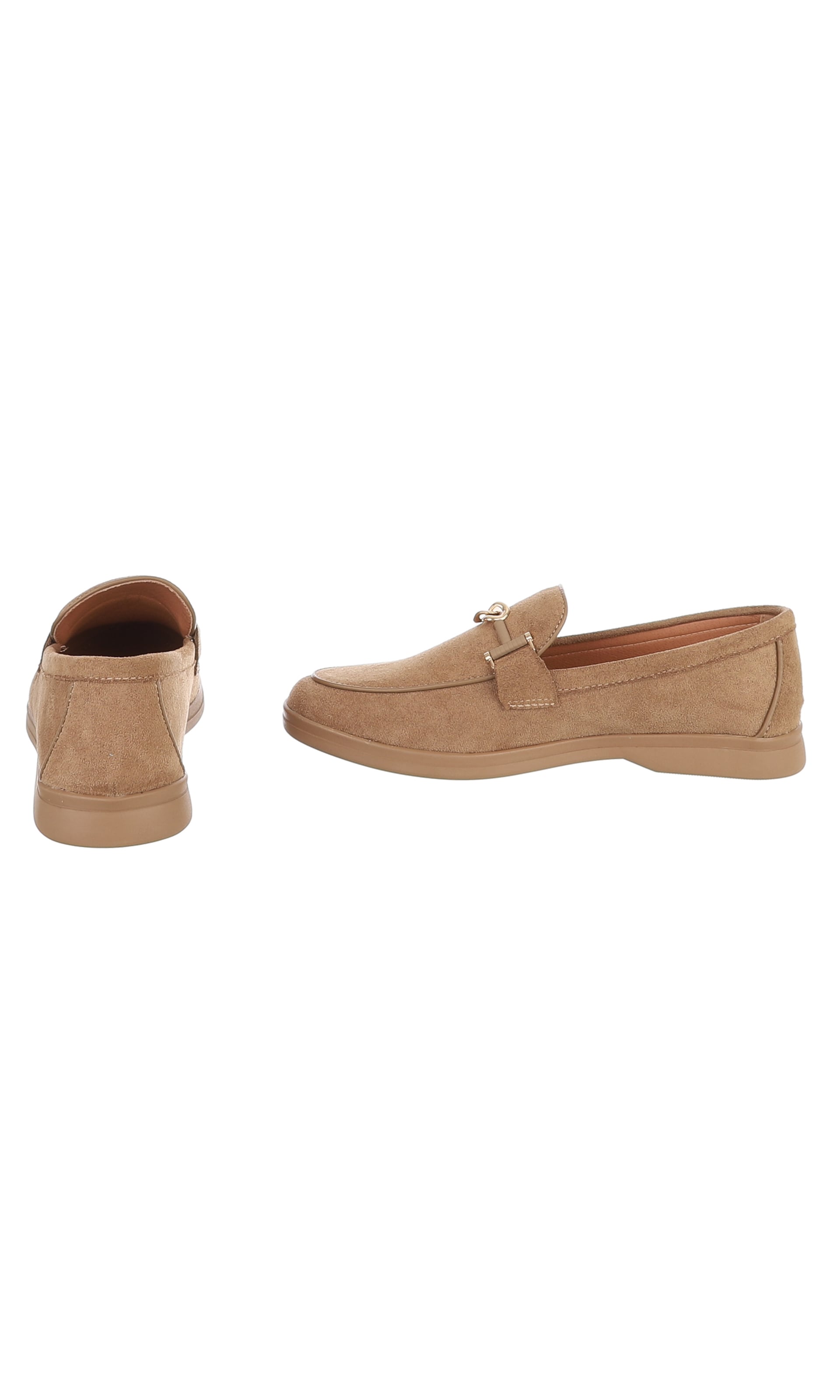 Ital-Design Classic Flats in Brown