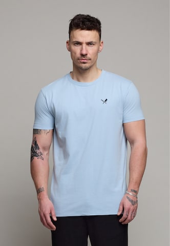 Distorted People Póló - kék: elől